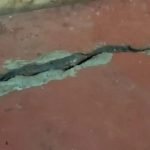 കാസറഗോഡ് ഭൂമിയില്‍ വിള്ളല്‍ രൂപപ്പെട്ടു; ആറ് കുടുംബങ്ങളെ മാറ്റി പാര്‍പ്പിക്കും