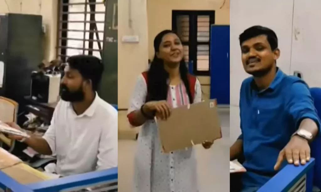 സര്‍ക്കാര്‍ ഓഫീസില്‍ റീല്‍സ് ചിത്രീകരിച്ചു; എട്ട് ഉദ്യോഗസ്ഥര്‍ക്ക് നോട്ടീസ്