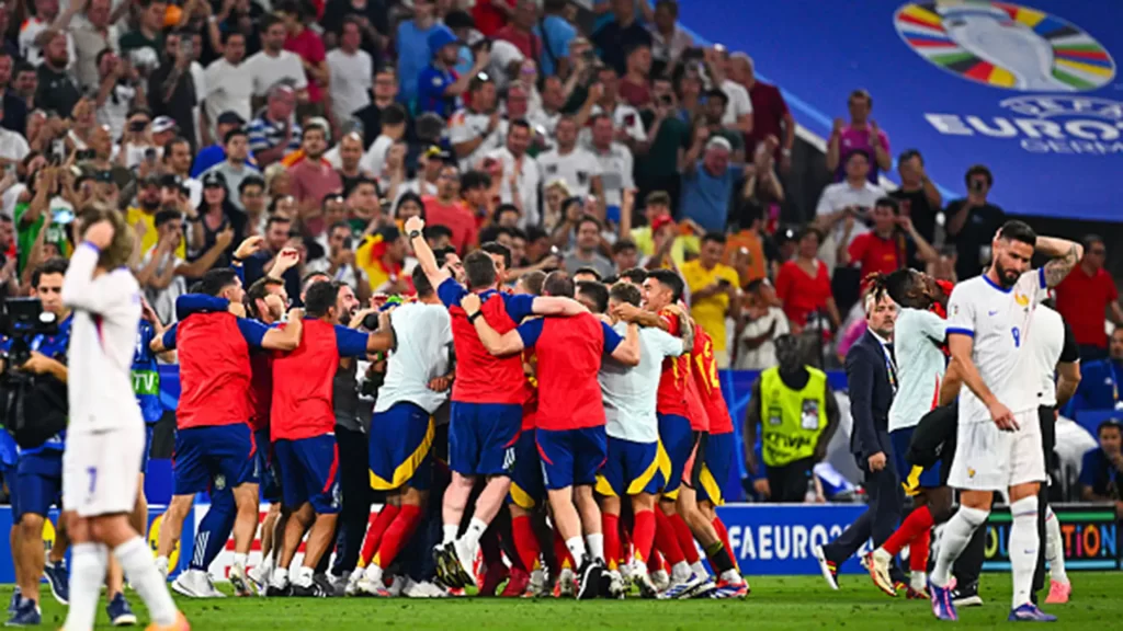 യൂറോ കപ്പ്‌; ഫ്രാൻസിനെ കീഴടക്കി സ്പെയ്ൻ ഫെെനലിൽ