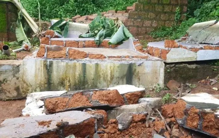 ജലസംഭരണി തകര്‍ന്ന് അപകടം; അമ്മയും കുഞ്ഞും മരിച്ചു