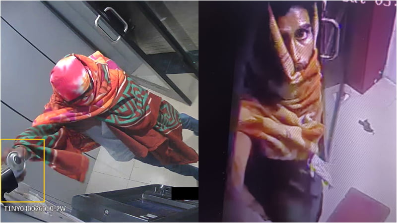 ഗ്യാസ് കട്ടർ ഉപയോഗിച്ച് എടിഎമ്മുകൾ തകർത്ത് കവർച്ച