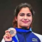 പാരിസില്‍ ഇരട്ട മെഡലുമായി മനു ഭാകര്‍