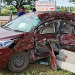 കാറും ട്രക്കും കൂട്ടിയിടിച്ച് മൂന്ന് പേർക്ക് ദാരുണാന്ത്യം