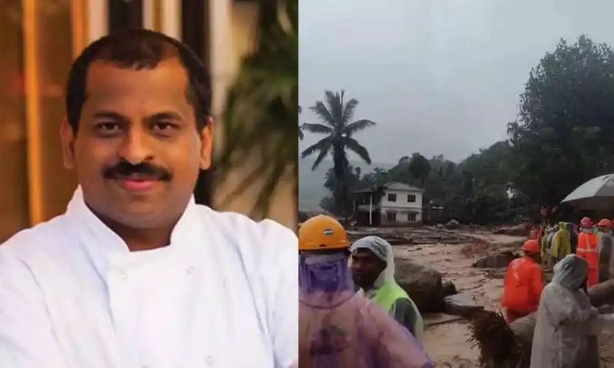 വയനാട് ഉരുള്‍പൊട്ടല്‍: രക്ഷാപ്രവര്‍ത്തകര്‍ക്കും ദുരിതബാധിതര്‍ക്കും ഭക്ഷണമൊരുക്കി ഷെഫ് സുരേഷ് പിള്ള