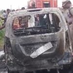 പത്തനംതിട്ട തിരുവല്ലയില്‍ കാറിന് തീപിടിച്ച് രണ്ടുപേര്‍ മരിച്ചു