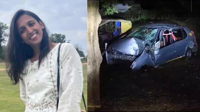 പിറന്നാൾ ആഘോഷം കഴിഞ്ഞ് വീട്ടിലേക്ക് മടങ്ങവെ കോളേജ് വിദ്യാർഥിനി വാഹനാപകടത്തിൽ മരിച്ചു