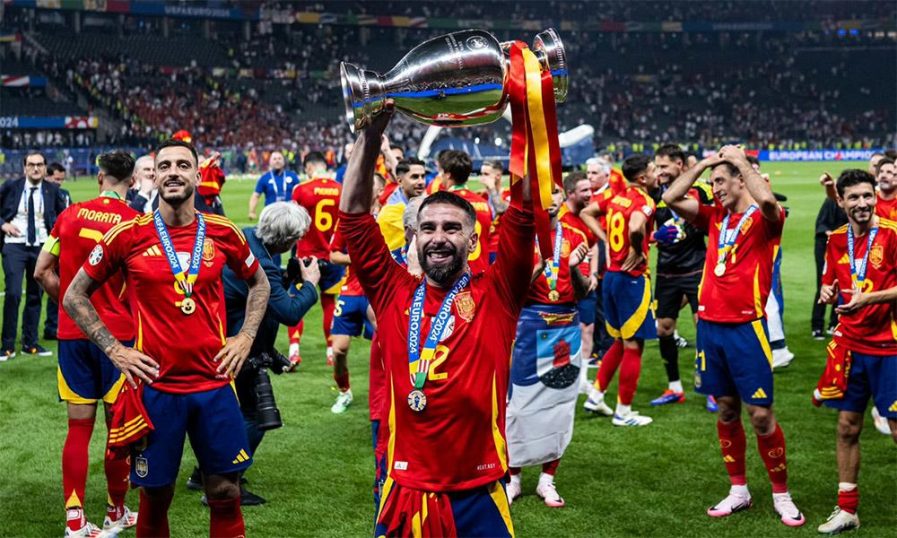 യൂ​റോ​ ​ക​പ്പ് ​ഫു​ട്ബാ​ളി​ൽ​ ​സ്പെ​യ്​ൻ​ ​ചാ​മ്പ്യ​ന്മാർ