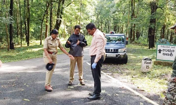 വനം വകുപ്പിന്റെ ചെക്ക്പോസ്റ്റിന് സമീപം സ്ഫോടനം