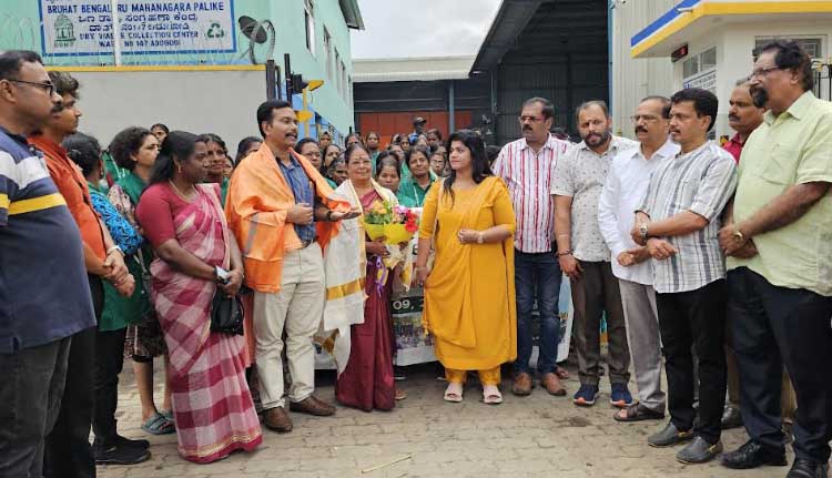 മാലിന്യ സംസ്കരണം പഠിക്കാൻ കേരളത്തിലെ ഹരിത കര്‍മ്മ സേനാംഗങ്ങള്‍ ബെംഗളൂരുവില്‍