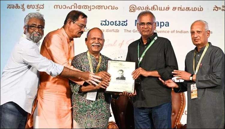 ബുക്ക് ബ്രഹ്മ സാഹിത്യ പുരസ്കാരം ജയമോഹന്