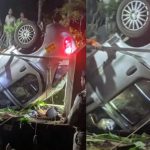 കാര്‍ കിണറ്റിലേക്ക് മറിഞ്ഞ് അപകടം