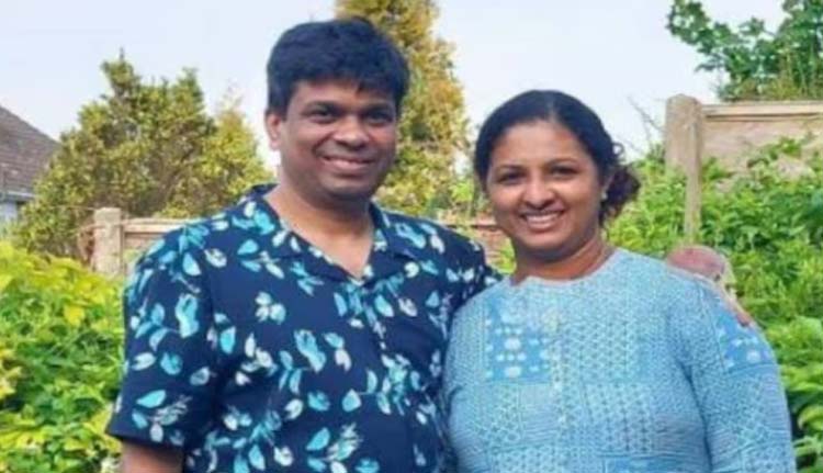 ഭാര്യ ഇംഗ്ലണ്ടിൽ കുഴഞ്ഞുവീണ് മരിച്ചു, പിന്നാലെ നാട്ടിലുള്ള ഭര്‍ത്താവ് തൂങ്ങി മരിച്ചനിലയില്‍