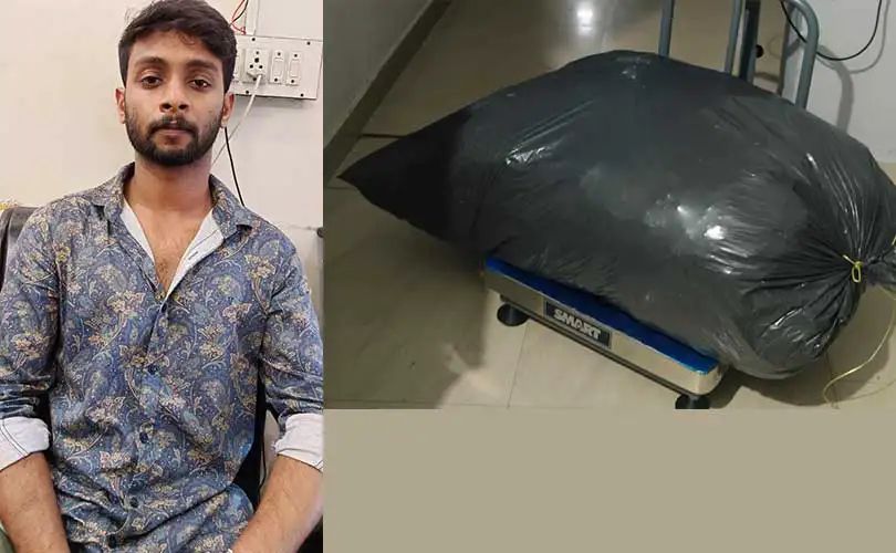 കൊച്ചിയില്‍ വൻ കഞ്ചാവ് വേട്ട; 21 കിലോ കഞ്ചാവുമായി യുവാവ് പിടിയില്‍