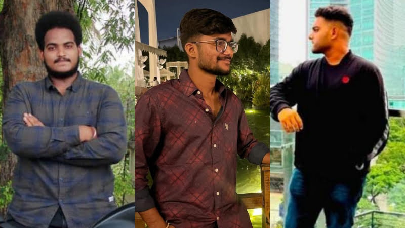 കാർ മരത്തിലിടിച്ച് അപകടം; മൂന്ന് എഞ്ചിനീയറിങ് വിദ്യാർഥികൾക്ക് ദാരുണാന്ത്യം