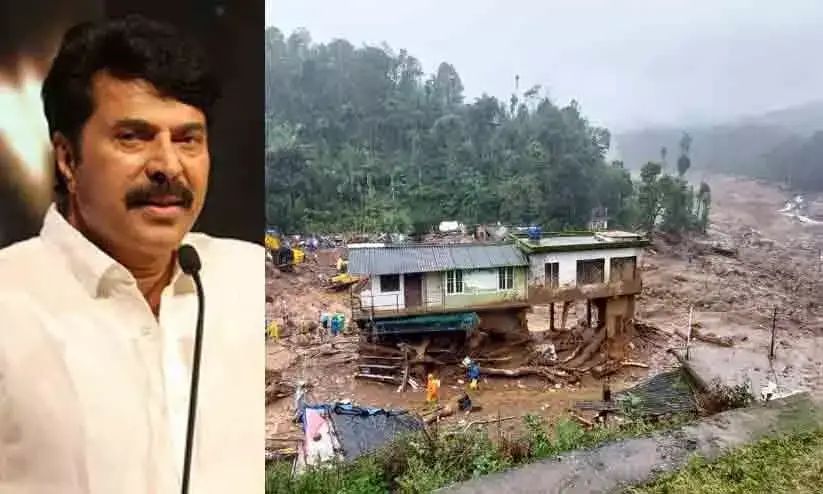 വയനാട് ദുരന്തഭൂമിയില്‍ കൈത്താങ്ങ് ആകാൻ മമ്മൂട്ടിയുടെ കെയര്‍ ആൻഡ് ഷെയര്‍