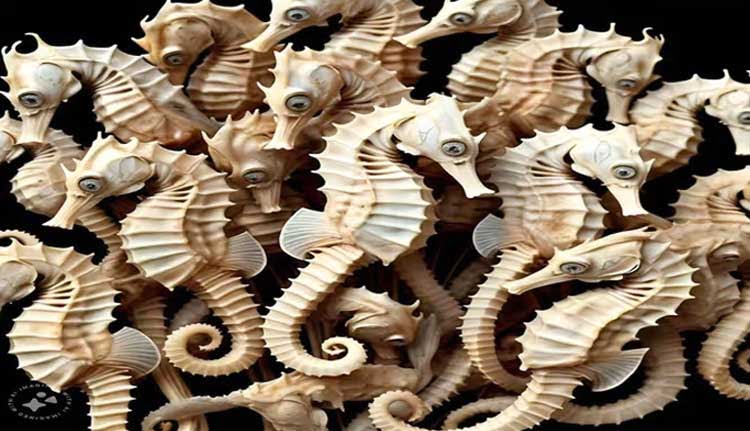 ബെംഗളൂരു വിമാനത്താവളത്തിൽ 6,626 കടൽക്കുതിരകളുമായി മൂന്നുപേർ അറസ്റ്റിൽ