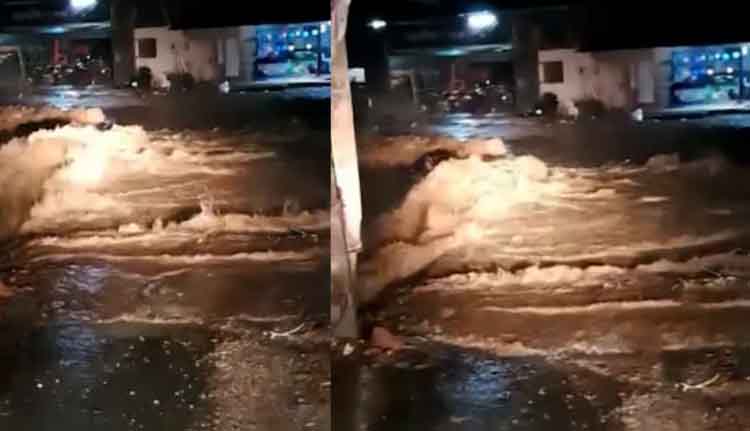 ഉരുൾപൊട്ടിയ വിലങ്ങാട് വീണ്ടും ശക്തമായ മഴ; നിരവധി കുടുംബങ്ങളെ മാറ്റി