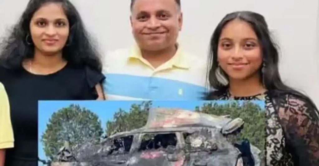 യുഎസില്‍ കാറപകടം; ഇന്ത്യൻ കുടുംബത്തിലെ 3 പേര്‍ക്കു ദാരുണാന്ത്യം