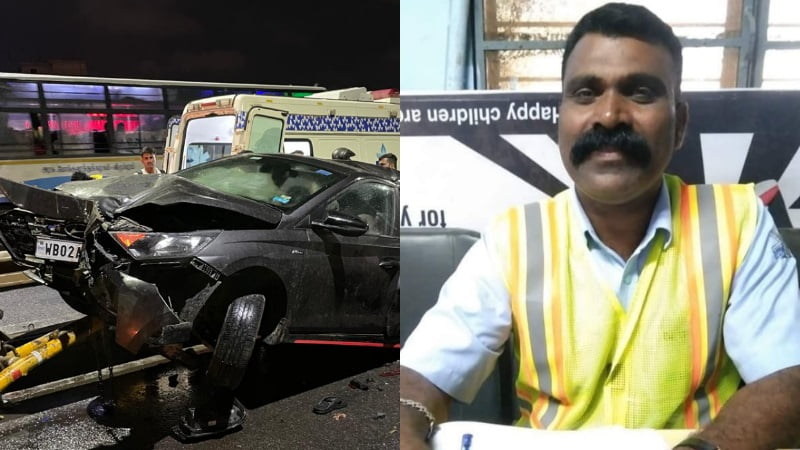 അപകടത്തിൽ തകർന്ന കാർ നീക്കം ചെയ്യാൻ ശ്രമിക്കവേ എൻഎച്ച്എഐ ജീവനക്കാരൻ മരിച്ചു
