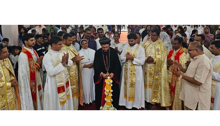 സ്വർഗ്ഗറാണി ദേവാലയത്തിൽ തിരുനാൾ സമാപനവും രജതജൂബിലി ഉദ്ഘാടനവും