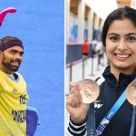 ഒളിമ്പിക്സ്; സമാപന ചടങ്ങിന് ഇന്ത്യയുടെ പതാക വഹിക്കാൻ പി.ആർ. ശ്രീജേഷും മനു ഭാക്കറും