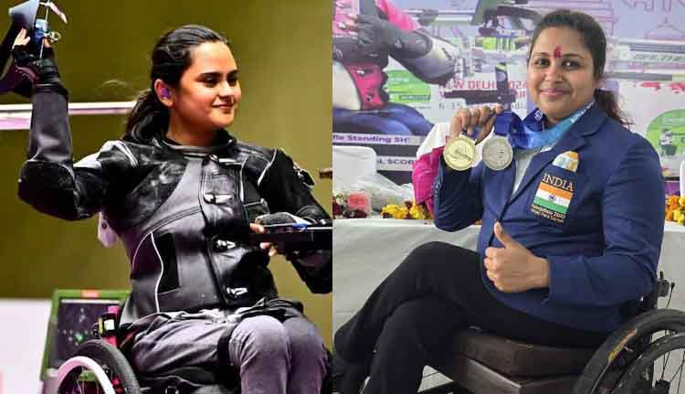 പാരാലിമ്പിക്സിൽ മെഡലുകള്‍ കൊയ്ത് ഇന്ത്യ; സ്വർണ നേട്ടത്തോടെ അവനി ലേഖ്‌റ, വെങ്കലം സ്വന്തമാക്കി മോന അഗർവാള്‍