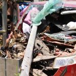 മകനെ എയര്‍പോട്ടില്‍ യാത്രയാക്കി മടങ്ങിവരവേ അപകടം; അമ്മയ്ക്കും സഹോദരനും ദാരുണാന്ത്യം