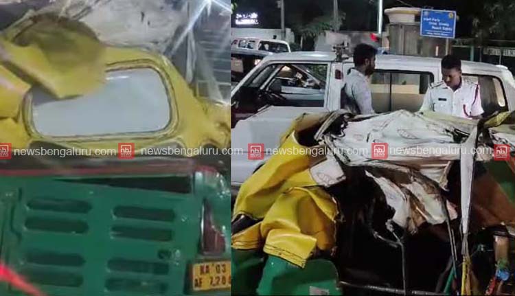ബെംഗളൂരുവിൽ ലോറി ഓട്ടോയിലിടിച്ച് മലയാളി യുവതിക്ക് ദാരുണാന്ത്യം