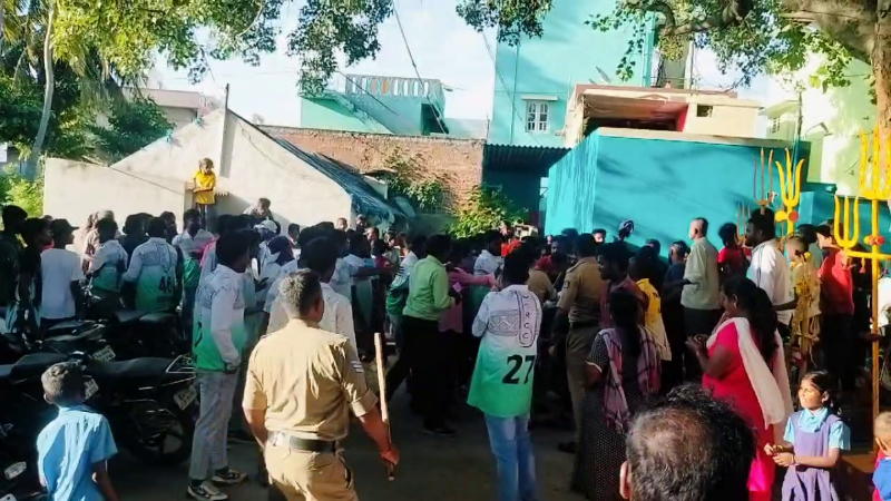 കോലാറിൽ ഗണേശ വിഗ്രഹ നിമജ്ജനത്തിനിടെ സംഘർഷം; 11 പേർ അറസ്റ്റിൽ