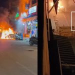 കബാബ് കടയിൽ തീപിടുത്തം; നിരവധി വാഹനങ്ങൾ കത്തിനശിച്ചു