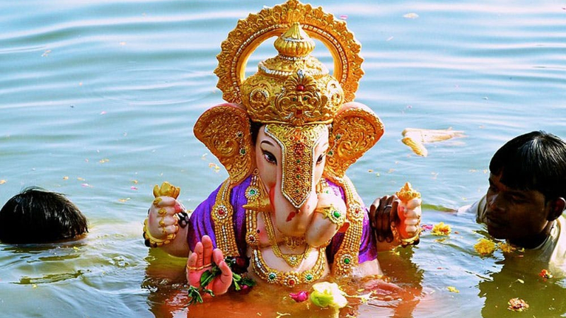 ഗണേശോത്സവം; വിഗ്രഹ നിമജ്ജനത്തിനായി ക്യുആർ കോഡുകൾ ഏർപ്പെടുത്തി