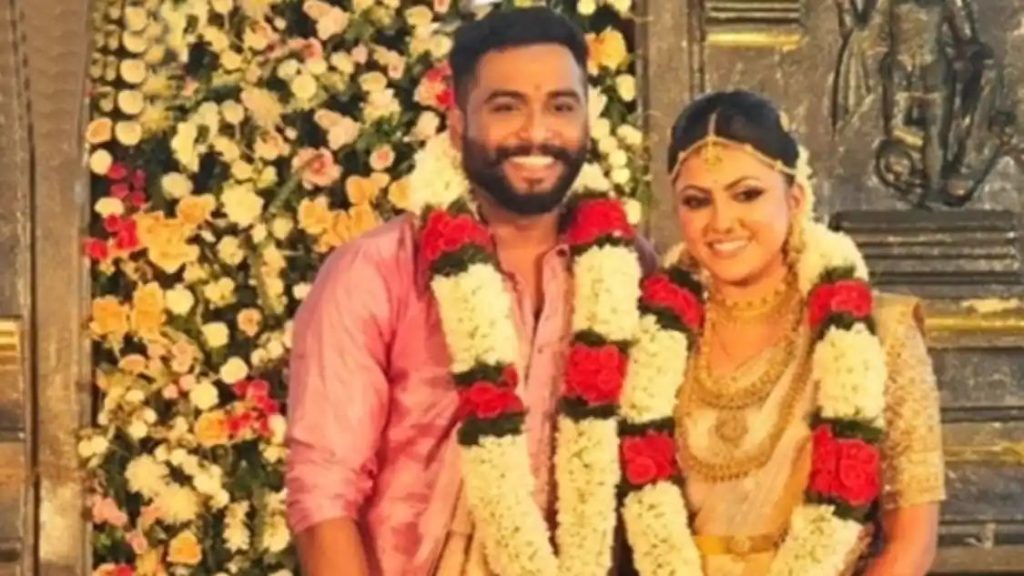 നടി ശ്രീവിദ്യ മുല്ലച്ചേരി വിവാഹിതയായി