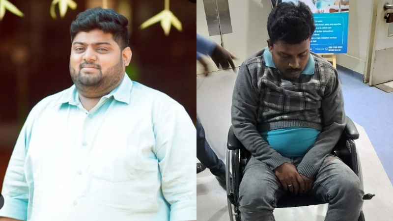 യെശ്വന്ത്പുര മേൽപ്പാലത്തിൽ നിന്ന് കാർ താഴേക്ക് മറിഞ്ഞ് അപകടം; ഒരു മരണം