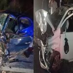 കാറുകൾ കൂട്ടിയിടിച്ച് അപകടം; അഞ്ച് പേർക്ക് ദാരുണാന്ത്യം