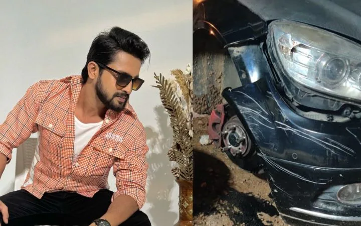 വാഹനാപകടത്തിൽ കന്നഡ നടൻ കിരണിന് പരുക്ക്