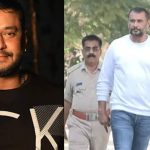 മാധ്യമങ്ങൾക്ക് നേരെ അശ്ലീല ആംഗ്യം കാട്ടി നടൻ ദർശൻ