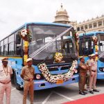 ബിഎംടിസിയുടെ പുതിയ 100 ബസുകൾ മുഖ്യമന്ത്രി ഫ്ലാഗ് ഓഫ് ചെയ്തു