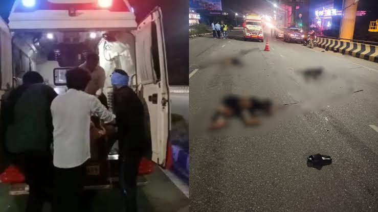 ബൈക്ക് ലോറിയിലിടിച്ച് മൂന്ന് വിദ്യാർഥികൾ മരിച്ചു