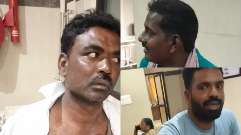 പുലിയെ തുരത്താൻ വനംവകുപ്പ്  നടത്തിയ വെടിവെപ്പിൽ നാല് കർഷകർക്ക് പരുക്ക്