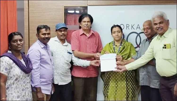 വയനാട് പുനരധിവാസം; തിപ്പസാന്ദ്ര ഫ്രണ്ട്സ് അസോസിയേഷന്‍ മുഖ്യമന്ത്രിയുടെ ദുരിതാശ്വാസനിധിയിലേക്ക് 80,000 രൂപ നല്‍കി