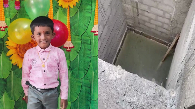 ലിഫ്റ്റ് നിർമാണത്തിനായി എടുത്ത കുഴിയിൽ വീണ് അഞ്ച് വയസുകാരൻ മരിച്ചു