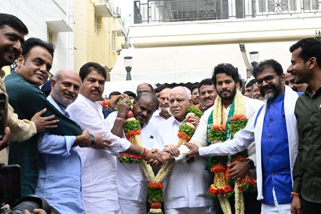 ചന്നപട്ടണ ഉപതിരഞ്ഞെടുപ്പ്; നിഖിൽ കുമാരസ്വാമി എൻഡിഎ സ്ഥാനാർഥി