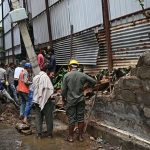 കനത്ത മഴ; വീടിന്റെ ഭിത്തി തകർന്നുവീണ് ഒരു കുടുംബത്തിലെ അഞ്ച് പേർക്ക് പരുക്ക്