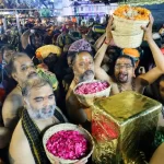 ശബരിമലയിൽ പുഷ്പഭാരം കുറയ്ക്കാൻ തീരുമാനം; പുഷ്പാഭിഷേകത്തിന് 25 ലിറ്റർ മതി