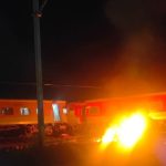 തമിഴ്‌നാട്ടില്‍ ട്രെയിനുകള്‍ കൂട്ടിയിച്ച് അപകടം; കോച്ചുകൾക്ക് തീപ്പിടിച്ചു