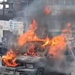 കണ്ണൂരില്‍ ഓടുന്ന കാര്‍ കത്തിനശിച്ചു