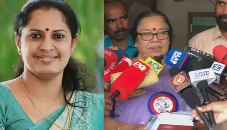 എഡിഎം നവീന്‍റെ മരണം; പി പി ദിവ്യയ്ക്ക് വീഴ്‌ച പറ്റിയെന്ന് പി കെ ശ്രീമതി