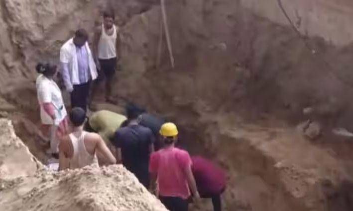 നിര്‍മാണത്തിലുള്ള കമ്പനിയുടെ മതില്‍ ഇടിഞ്ഞുവീണ് അപകടം; ഏഴ് മരണം