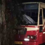 അടിമാലിയിൽ കെഎസ്ആ‌ർടിസി ബസ് അപകടത്തിൽപെട്ടു; 10 പേർക്ക് പരുക്ക്