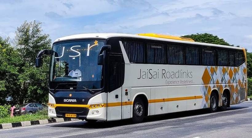 തിരുവനന്തപുരത്ത് നിന്ന് ബെംഗളൂരുവിലേക്ക് പോയ ബസിന് തീപിടിച്ചു; ഒഴിവായത് വൻ ദുരന്തം